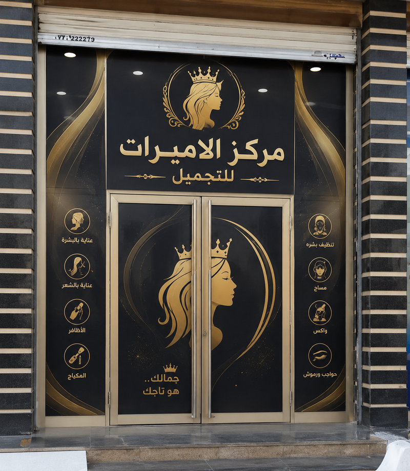 اعلان لاصق ( ستيكر )